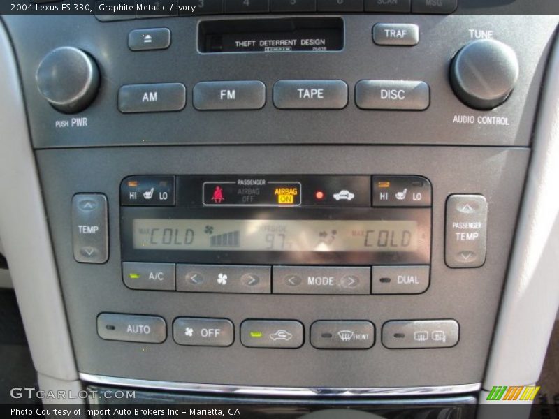 Graphite Metallic / Ivory 2004 Lexus ES 330