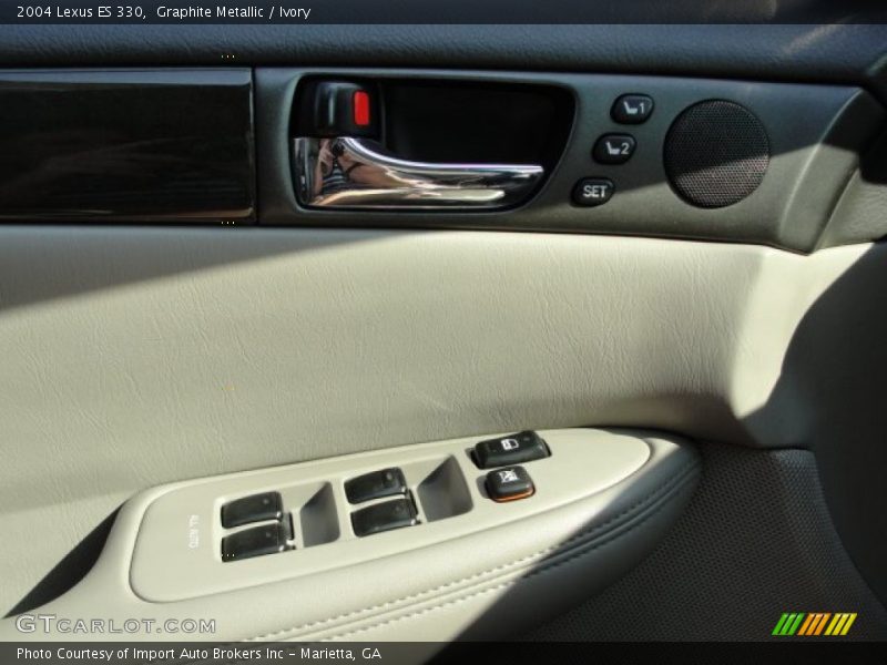 Graphite Metallic / Ivory 2004 Lexus ES 330