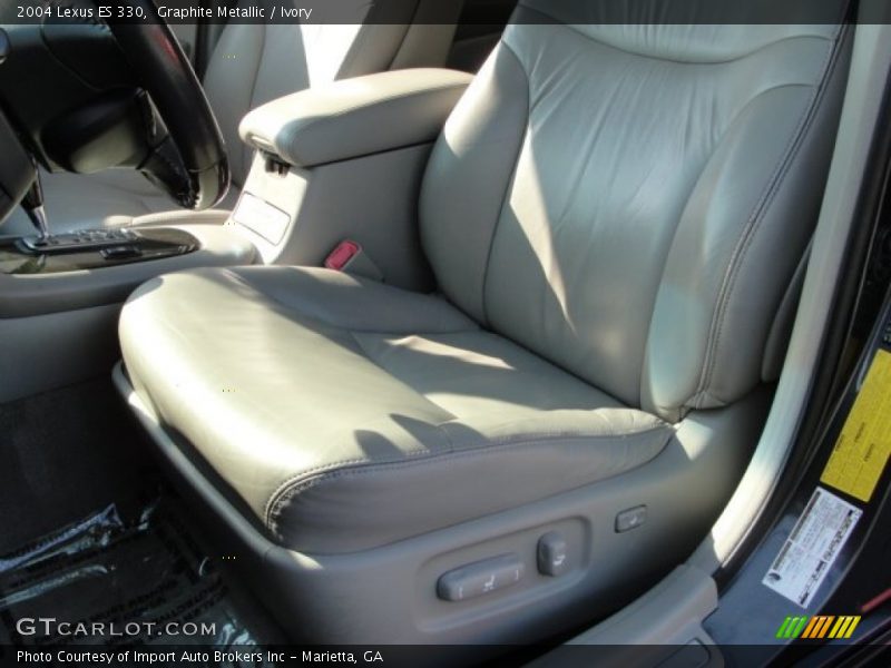 Graphite Metallic / Ivory 2004 Lexus ES 330