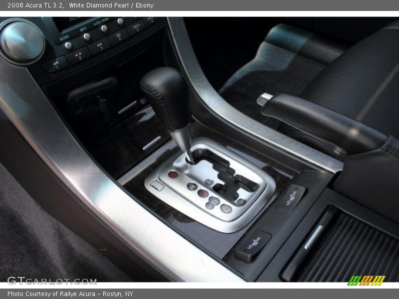 White Diamond Pearl / Ebony 2008 Acura TL 3.2