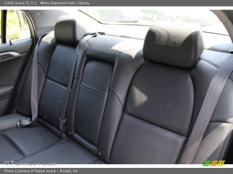 White Diamond Pearl / Ebony 2008 Acura TL 3.2
