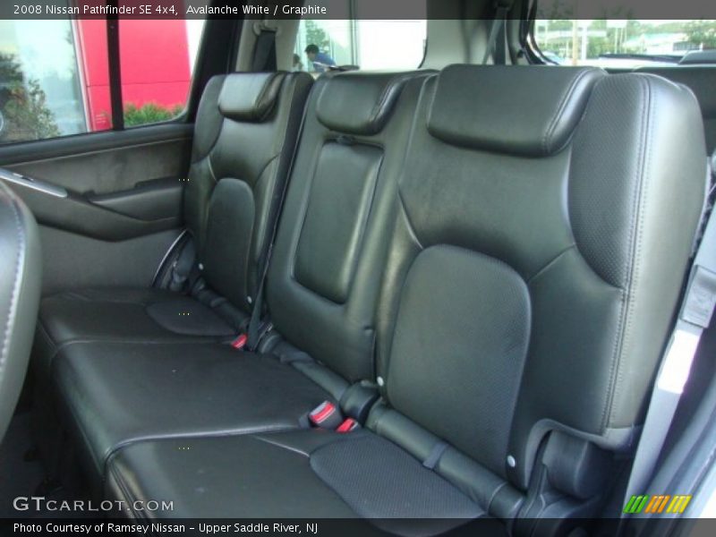 Avalanche White / Graphite 2008 Nissan Pathfinder SE 4x4