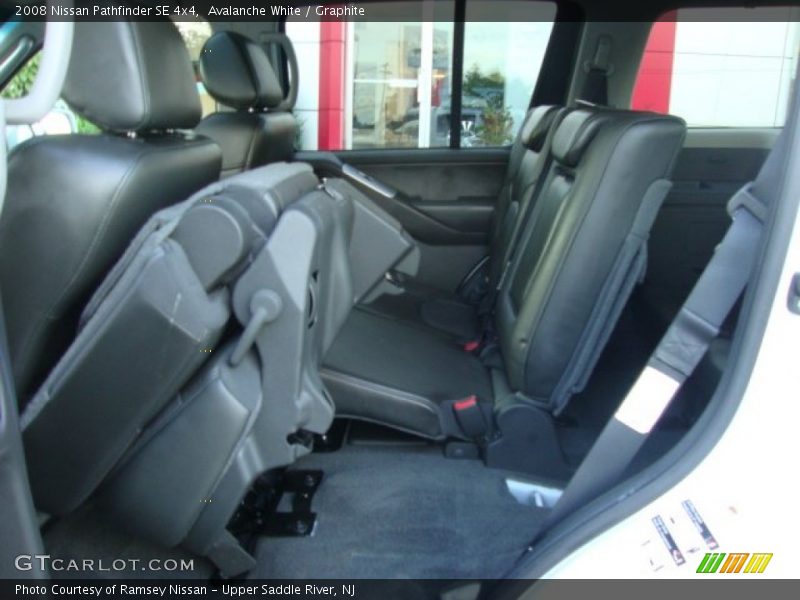 Avalanche White / Graphite 2008 Nissan Pathfinder SE 4x4