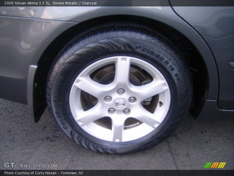 Smoke Metallic / Charcoal 2006 Nissan Altima 3.5 SL