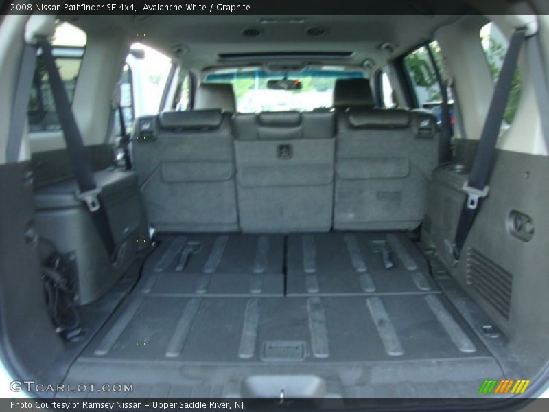 Avalanche White / Graphite 2008 Nissan Pathfinder SE 4x4