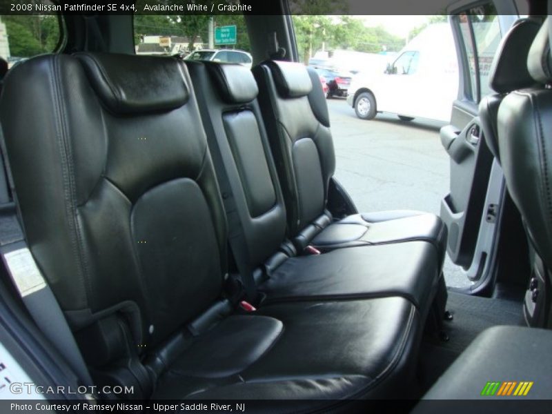 Avalanche White / Graphite 2008 Nissan Pathfinder SE 4x4