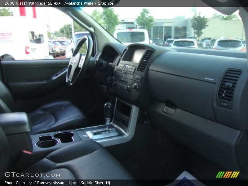 Avalanche White / Graphite 2008 Nissan Pathfinder SE 4x4