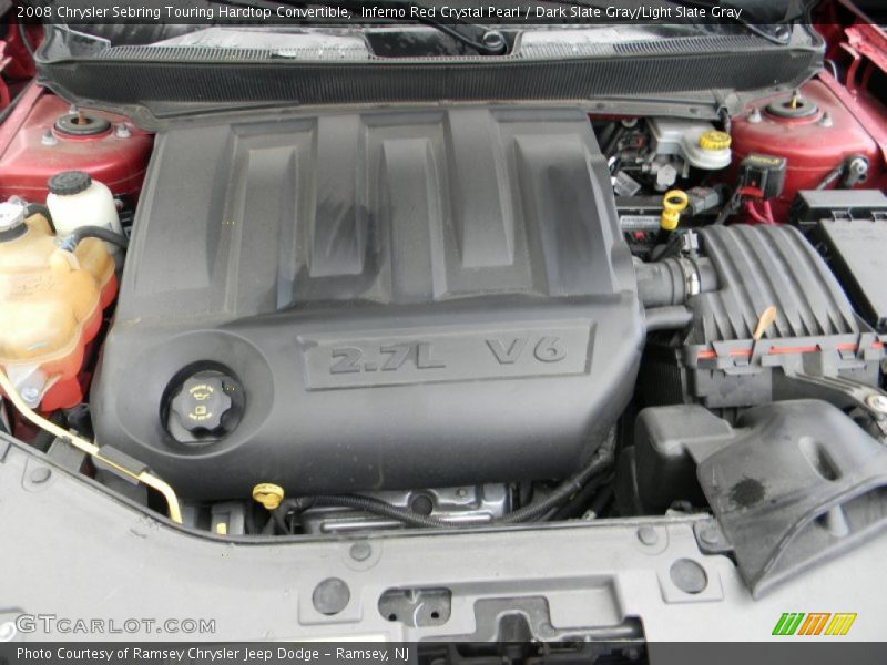  2008 Sebring Touring Hardtop Convertible Engine - 2.7 Liter DOHC 24-Valve V6