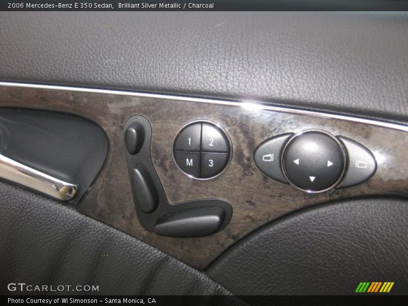 Brilliant Silver Metallic / Charcoal 2006 Mercedes-Benz E 350 Sedan