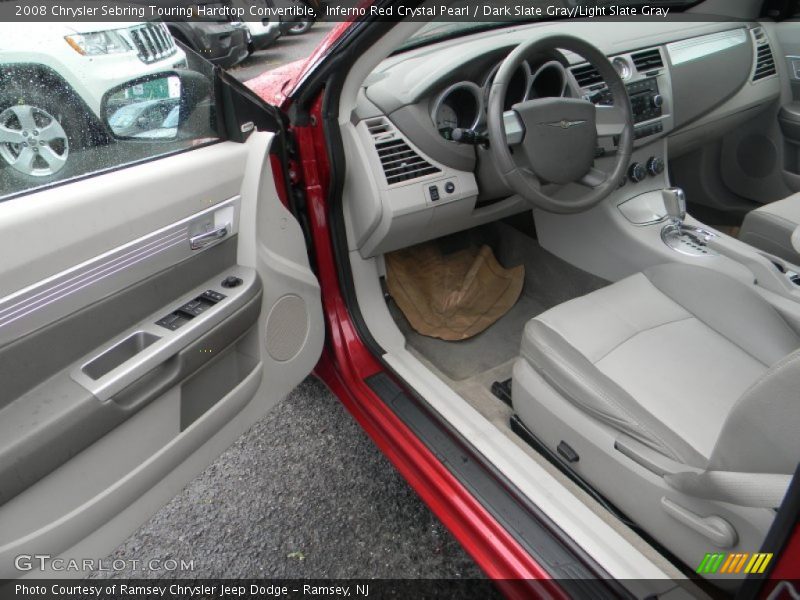 Inferno Red Crystal Pearl / Dark Slate Gray/Light Slate Gray 2008 Chrysler Sebring Touring Hardtop Convertible
