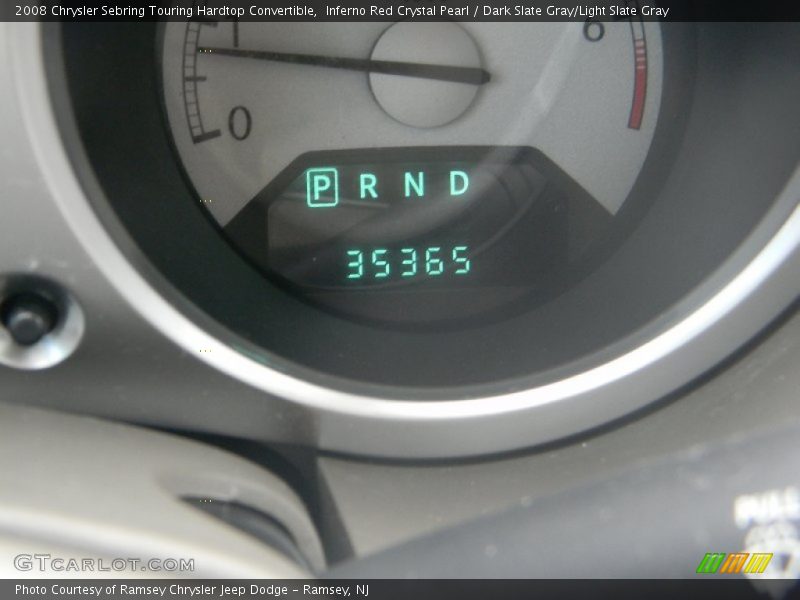 Inferno Red Crystal Pearl / Dark Slate Gray/Light Slate Gray 2008 Chrysler Sebring Touring Hardtop Convertible