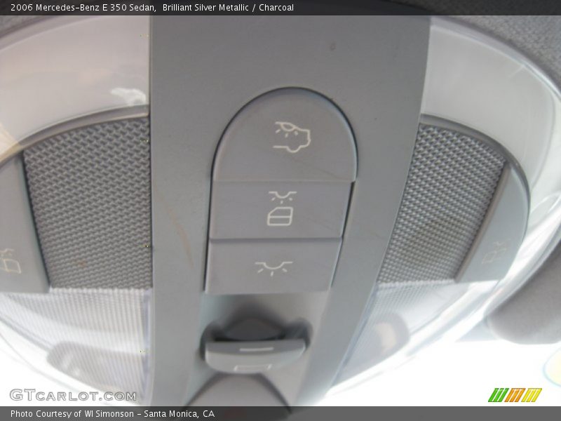 Brilliant Silver Metallic / Charcoal 2006 Mercedes-Benz E 350 Sedan