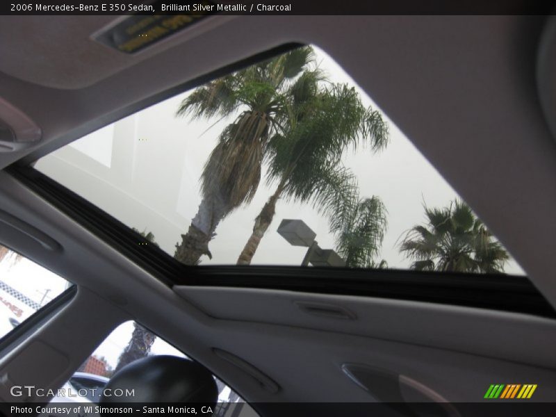 Brilliant Silver Metallic / Charcoal 2006 Mercedes-Benz E 350 Sedan