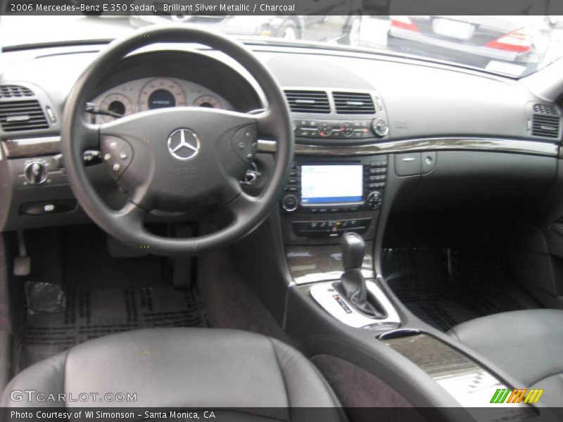 Brilliant Silver Metallic / Charcoal 2006 Mercedes-Benz E 350 Sedan