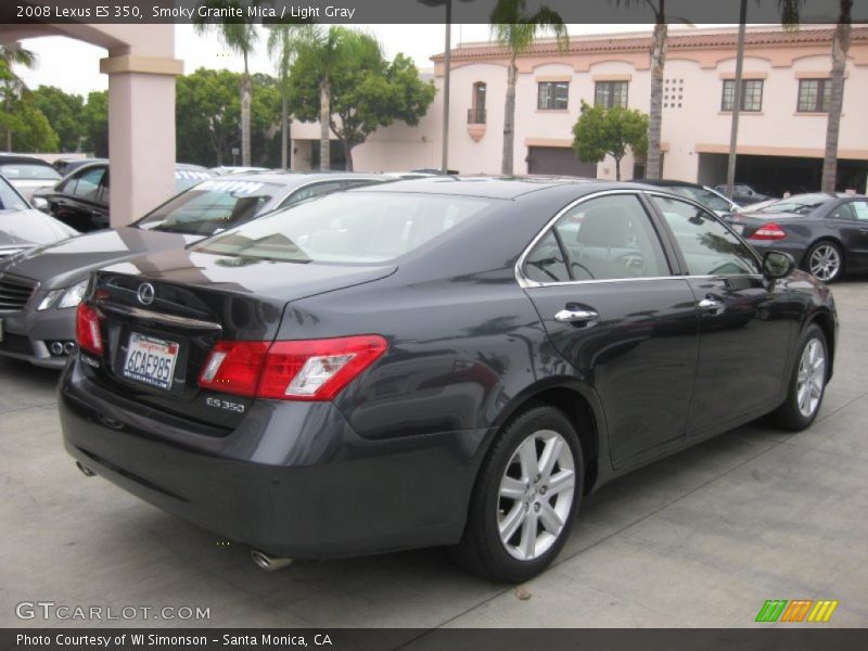 Smoky Granite Mica / Light Gray 2008 Lexus ES 350