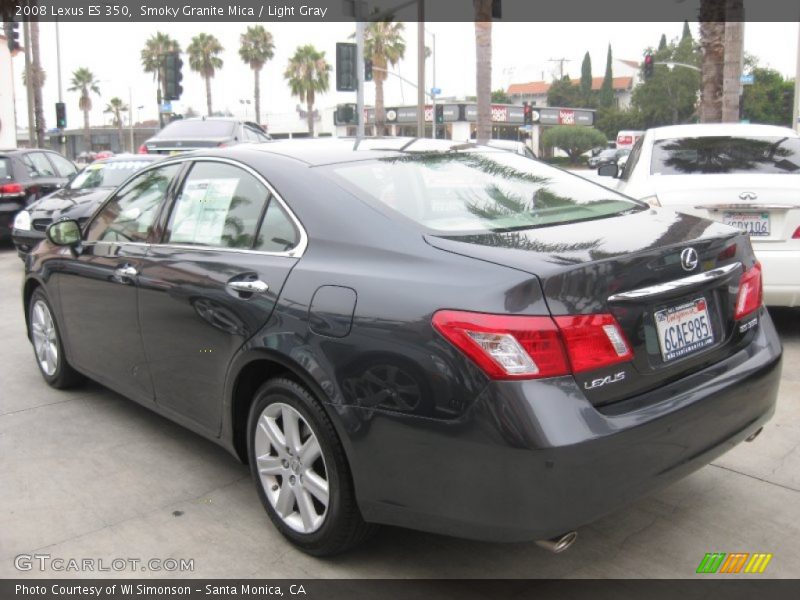Smoky Granite Mica / Light Gray 2008 Lexus ES 350