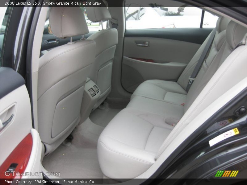 Smoky Granite Mica / Light Gray 2008 Lexus ES 350
