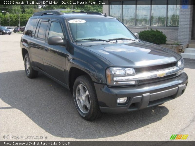 Dark Gray Metallic / Light Gray 2006 Chevrolet TrailBlazer EXT LS 4x4