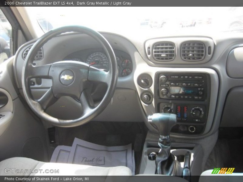 Dark Gray Metallic / Light Gray 2006 Chevrolet TrailBlazer EXT LS 4x4