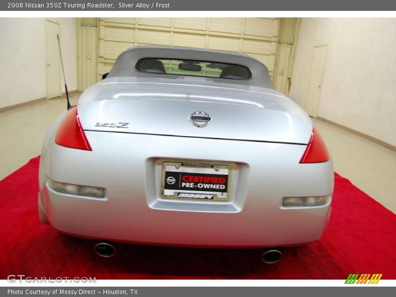 Silver Alloy / Frost 2008 Nissan 350Z Touring Roadster