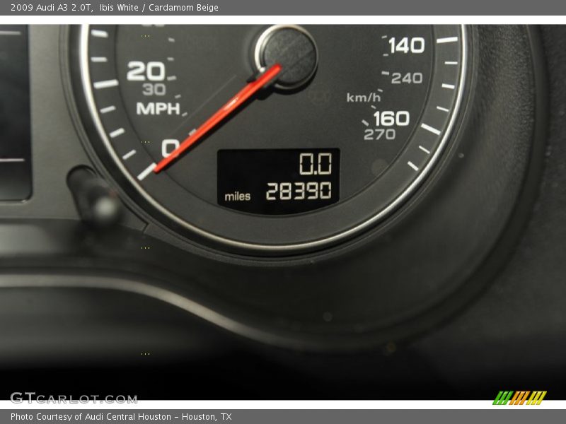 Ibis White / Cardamom Beige 2009 Audi A3 2.0T