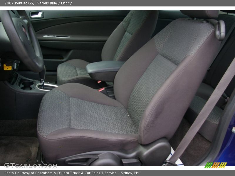 Nitrous Blue / Ebony 2007 Pontiac G5