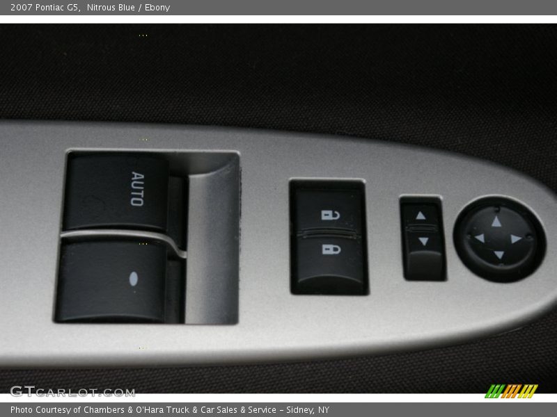 Nitrous Blue / Ebony 2007 Pontiac G5