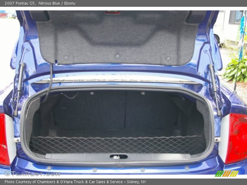Nitrous Blue / Ebony 2007 Pontiac G5