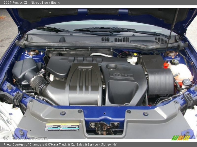 Nitrous Blue / Ebony 2007 Pontiac G5