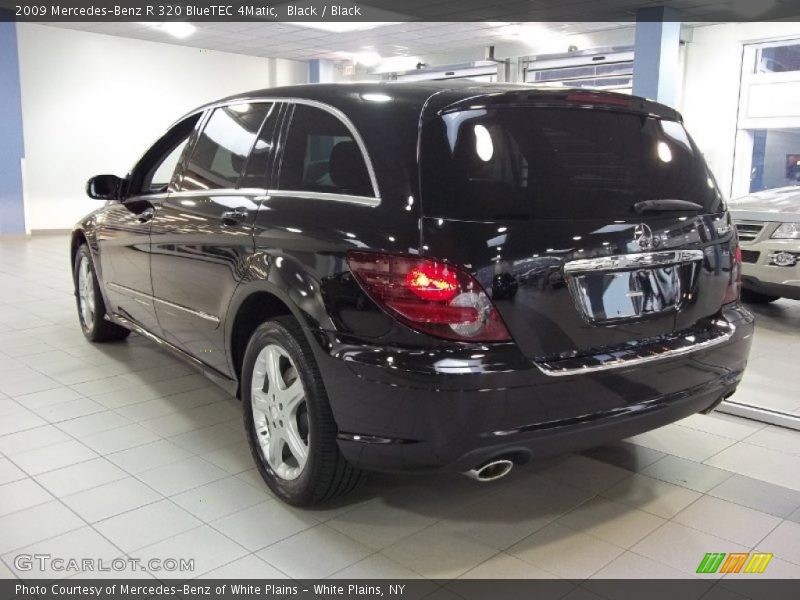 Black / Black 2009 Mercedes-Benz R 320 BlueTEC 4Matic
