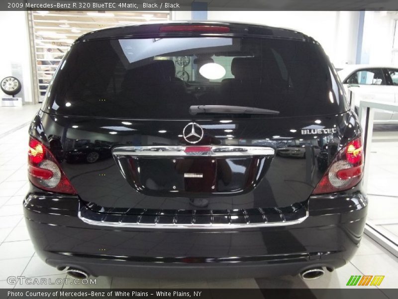 Black / Black 2009 Mercedes-Benz R 320 BlueTEC 4Matic