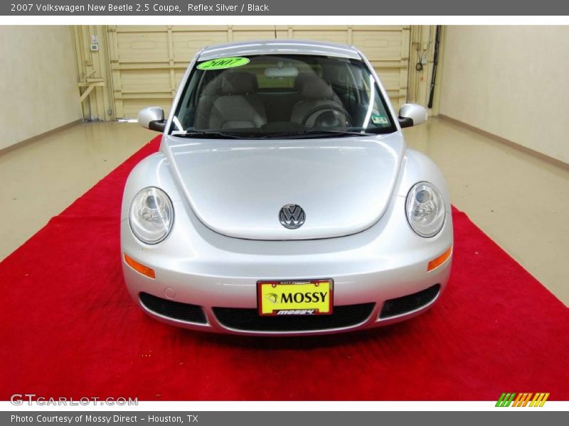 Reflex Silver / Black 2007 Volkswagen New Beetle 2.5 Coupe