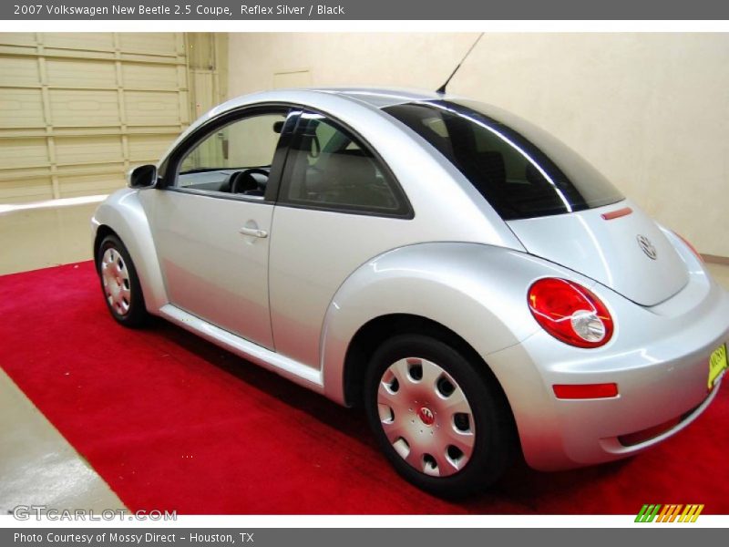 Reflex Silver / Black 2007 Volkswagen New Beetle 2.5 Coupe