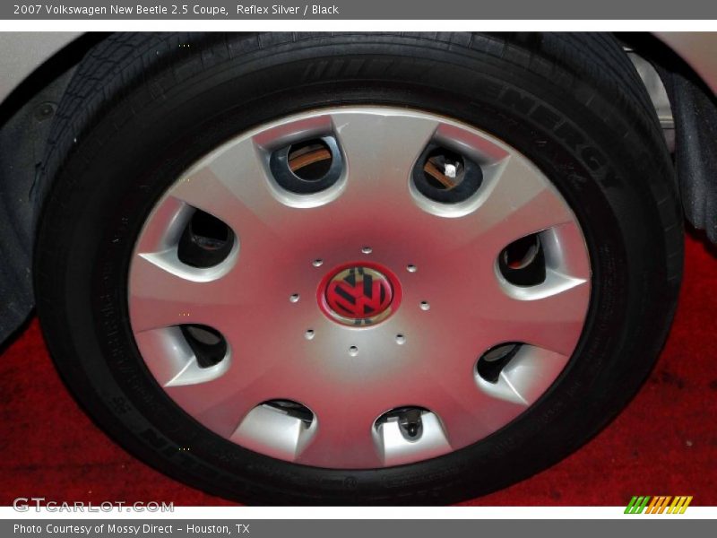 Reflex Silver / Black 2007 Volkswagen New Beetle 2.5 Coupe