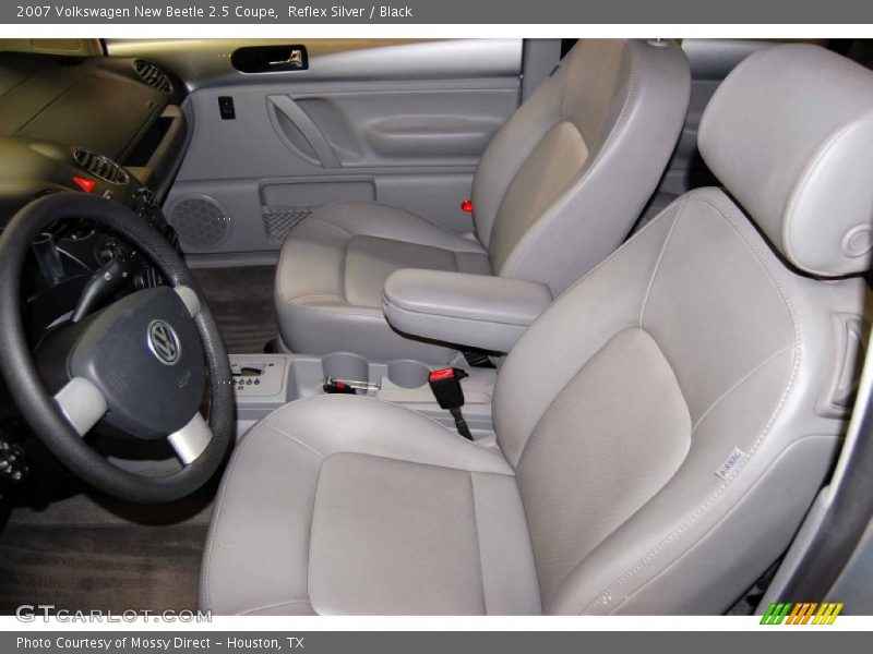 Reflex Silver / Black 2007 Volkswagen New Beetle 2.5 Coupe