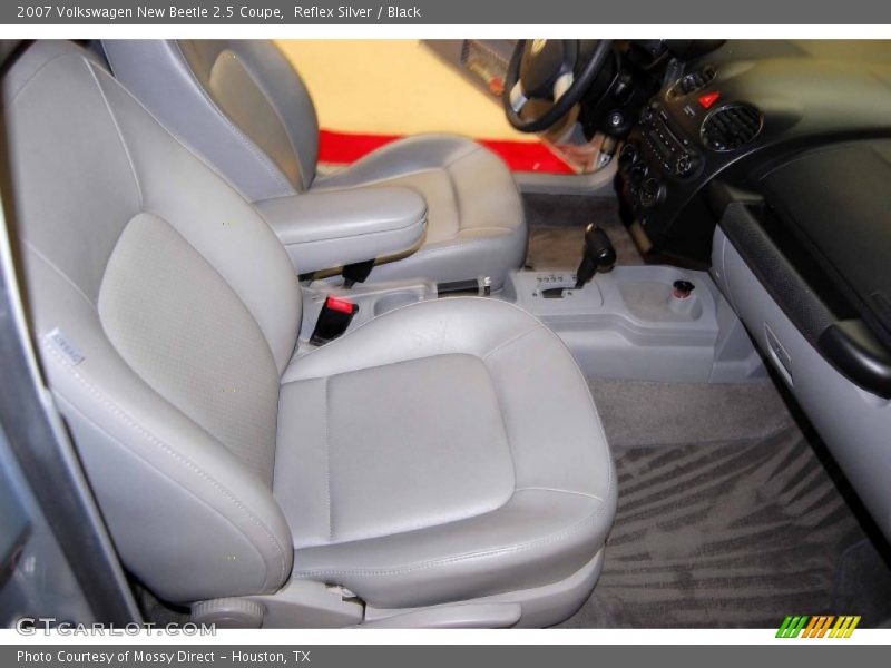 Reflex Silver / Black 2007 Volkswagen New Beetle 2.5 Coupe