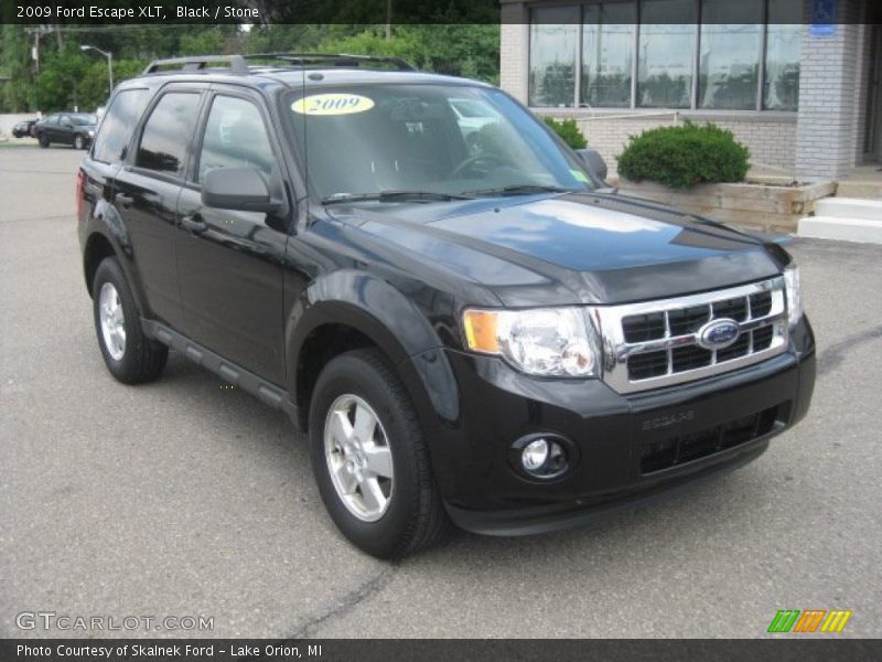 Black / Stone 2009 Ford Escape XLT