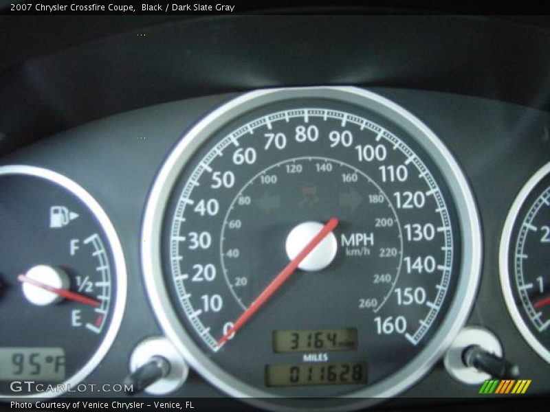 Black / Dark Slate Gray 2007 Chrysler Crossfire Coupe