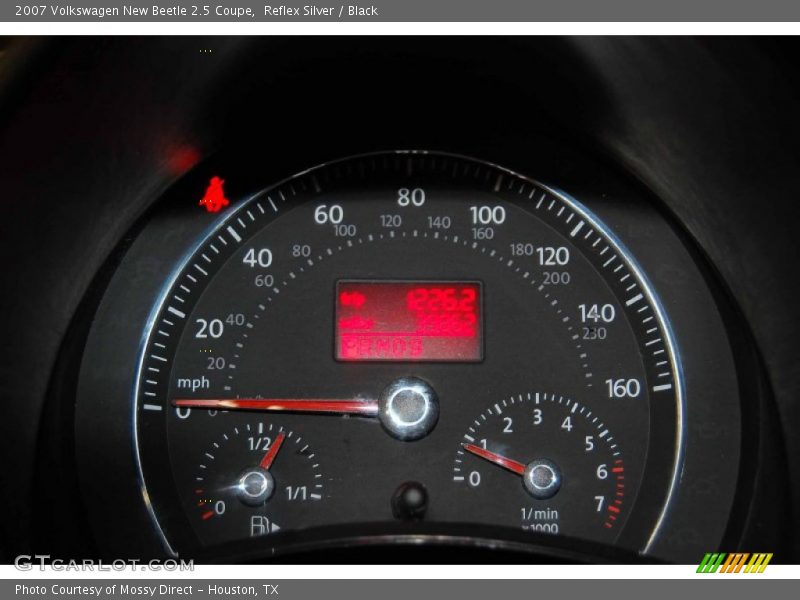  2007 New Beetle 2.5 Coupe 2.5 Coupe Gauges