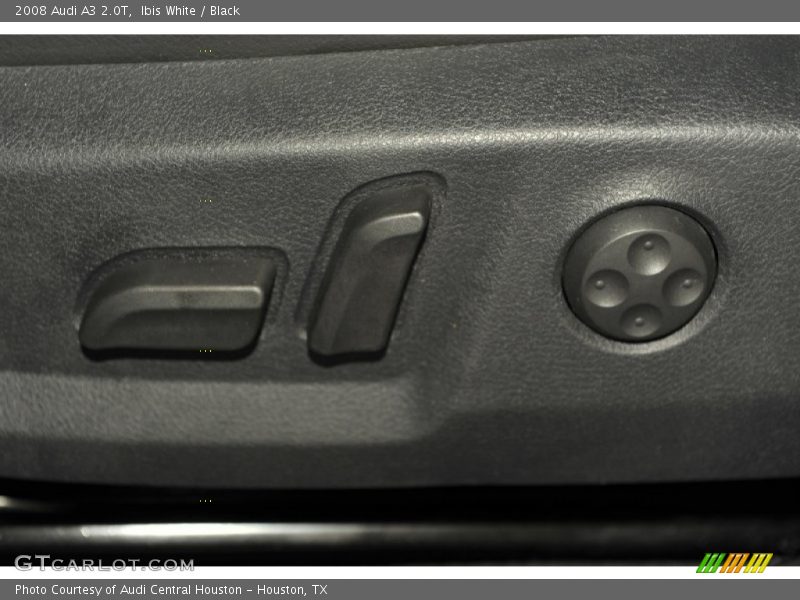 Ibis White / Black 2008 Audi A3 2.0T