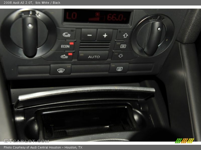 Ibis White / Black 2008 Audi A3 2.0T