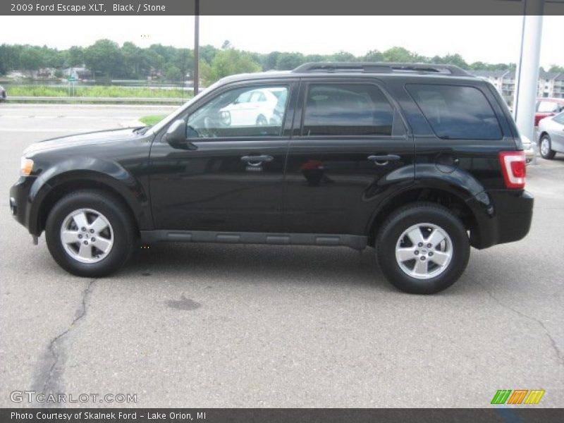 Black / Stone 2009 Ford Escape XLT