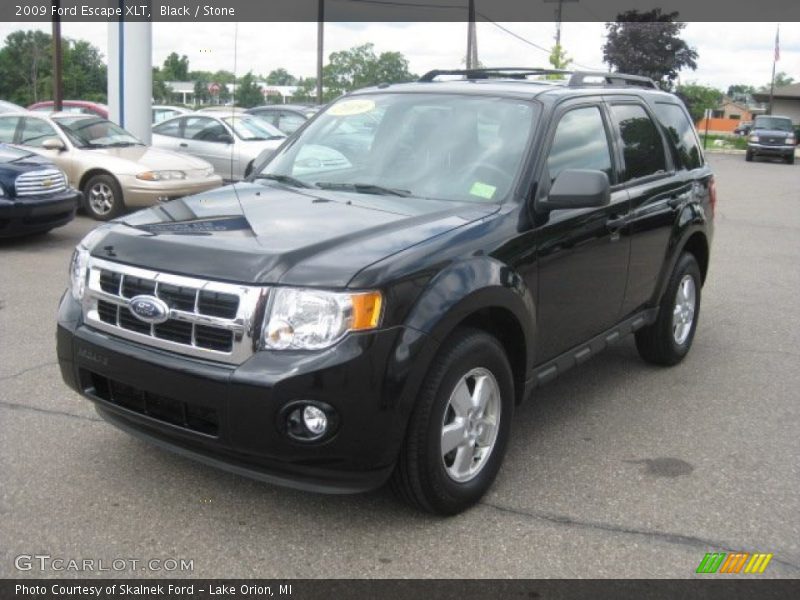 Black / Stone 2009 Ford Escape XLT