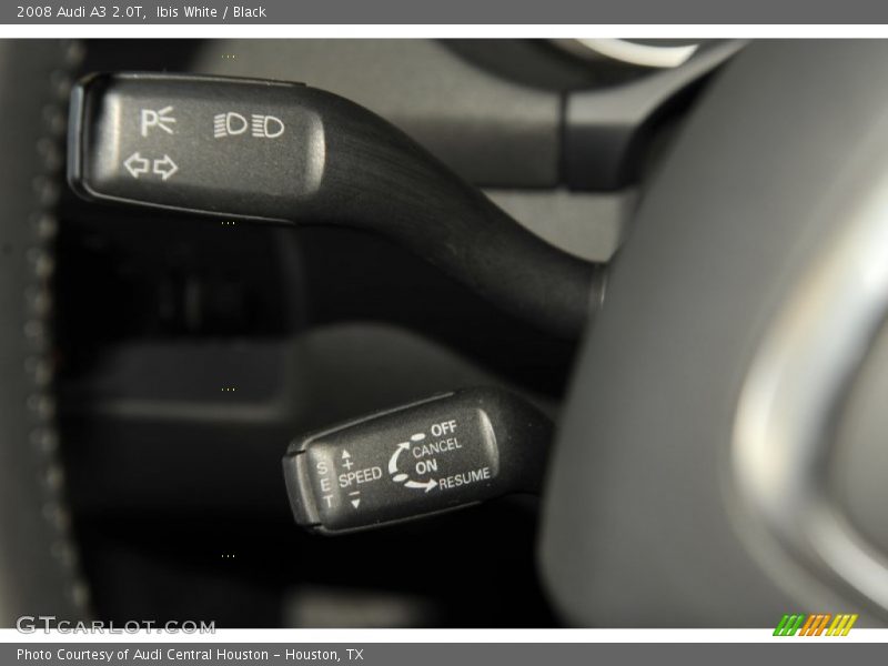 Ibis White / Black 2008 Audi A3 2.0T