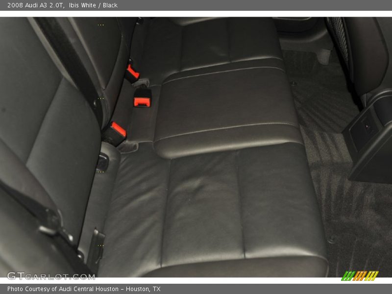 Ibis White / Black 2008 Audi A3 2.0T