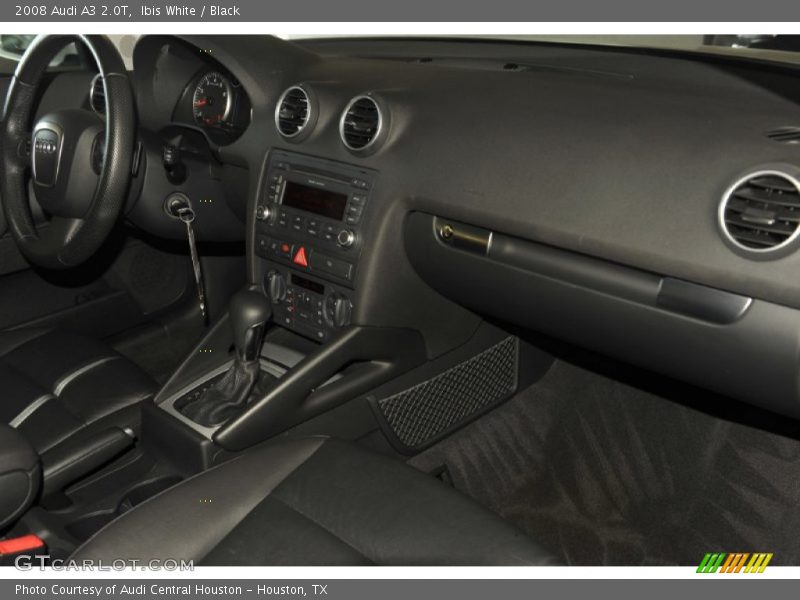 Ibis White / Black 2008 Audi A3 2.0T