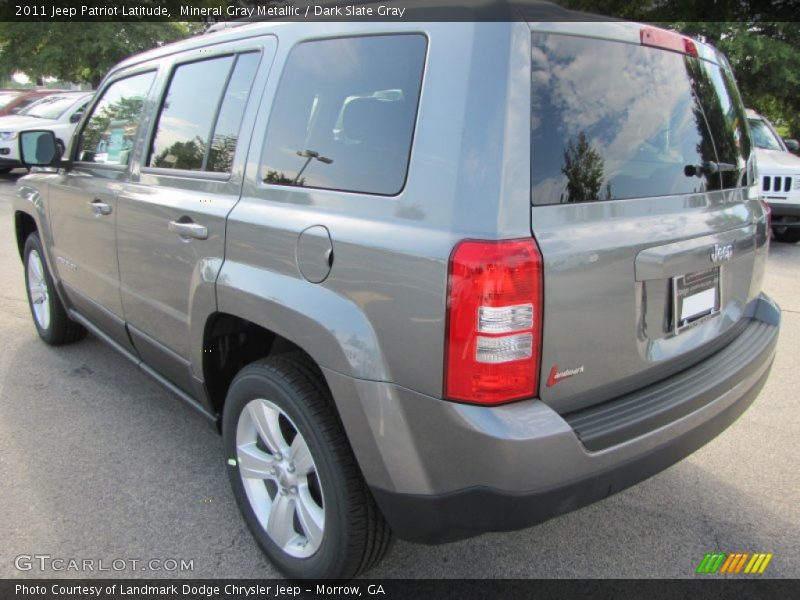 Mineral Gray Metallic / Dark Slate Gray 2011 Jeep Patriot Latitude