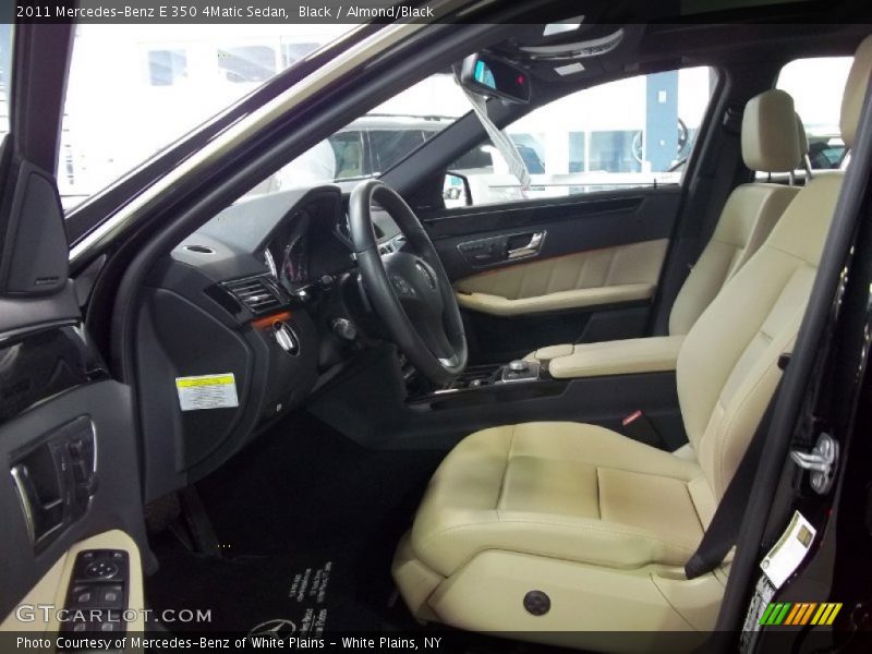 Black / Almond/Black 2011 Mercedes-Benz E 350 4Matic Sedan