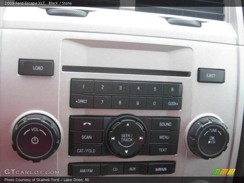 Black / Stone 2009 Ford Escape XLT