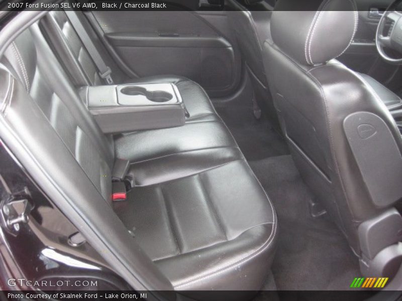 Black / Charcoal Black 2007 Ford Fusion SEL V6 AWD